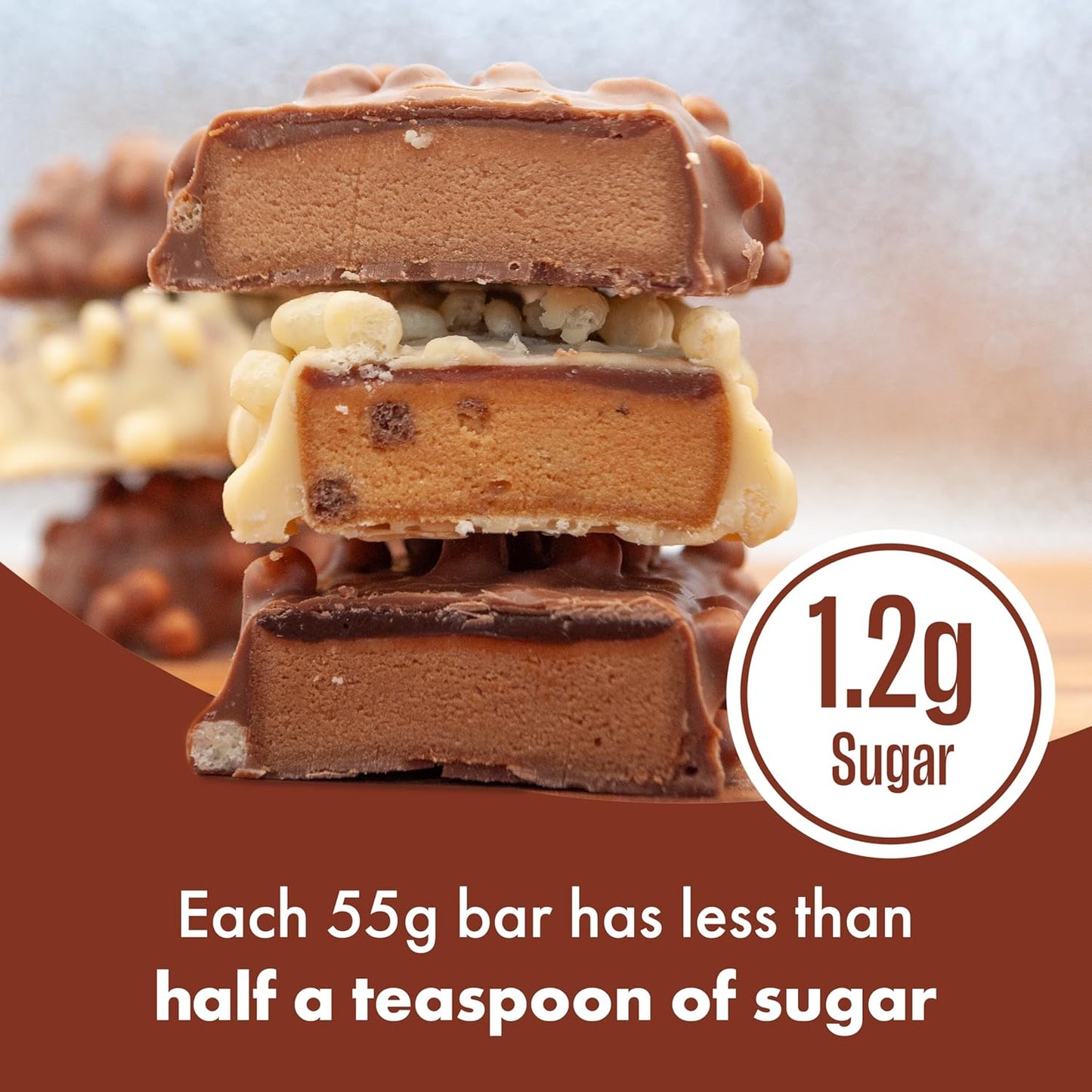 Cappuccino Vitamin & Protein Bar – 15x55g