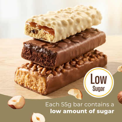 Hazelnut Whip Protein & Vitamin Bar 15x55g