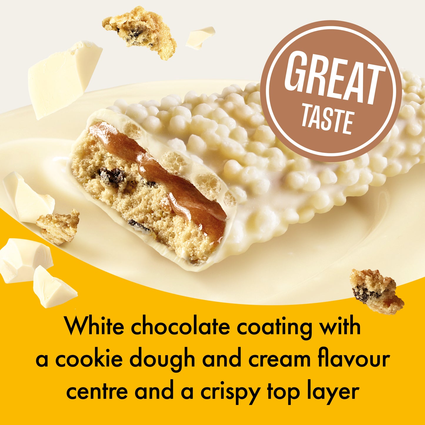 White Chocolate Cookies & Cream Vitamin &  Protein Bar – 15x55g