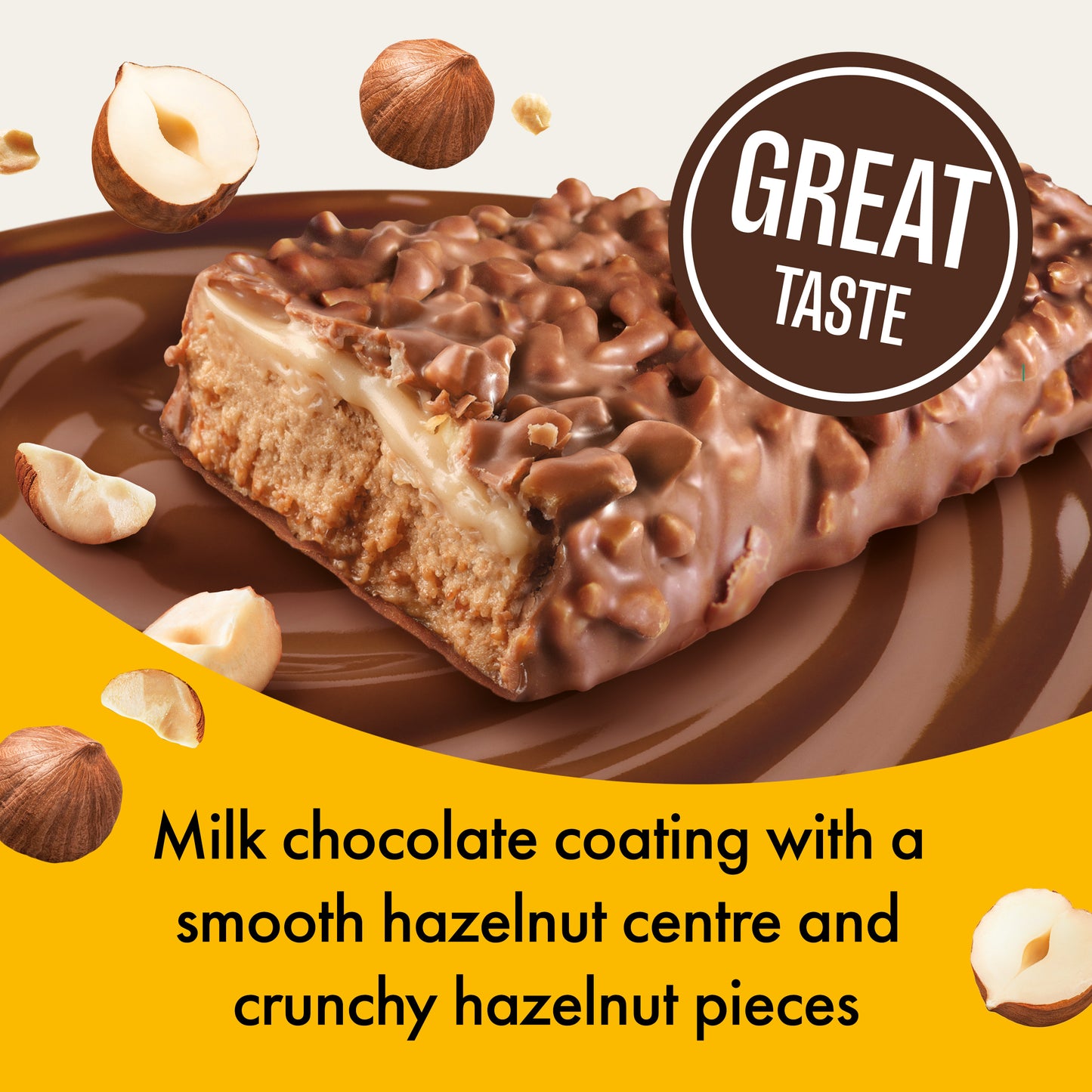 Chocolate Hazelnut Whip Vitamin &  Protein Bar – 15x55g