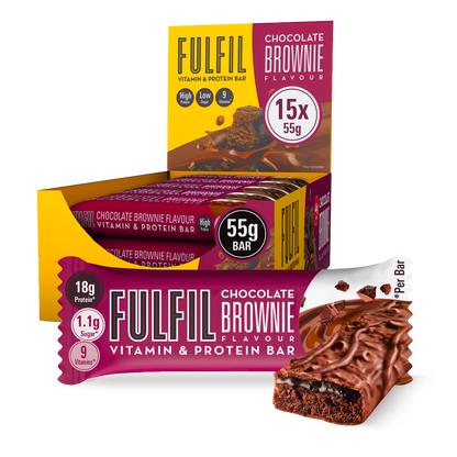Chocolate Brownie Vitamin & Protein Bar – 15x55g